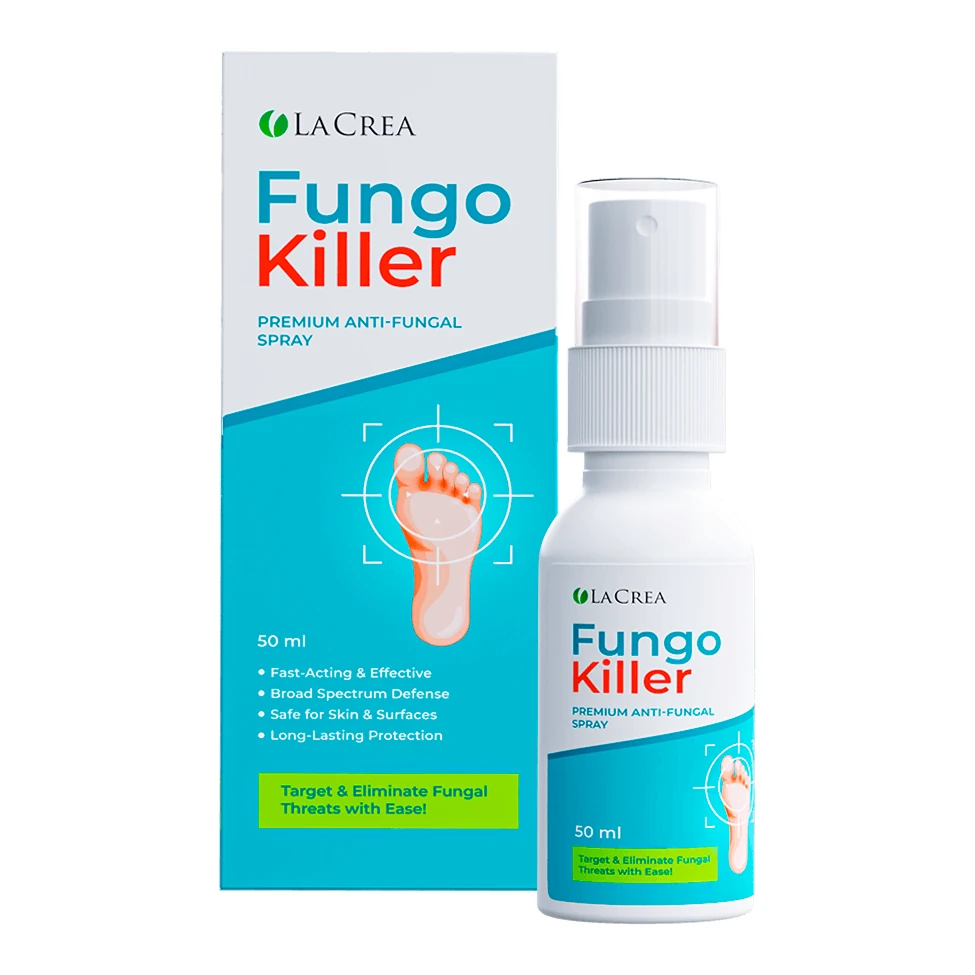 FungoKiller — Spray per piedi LaCrea, flacone da 50 ml