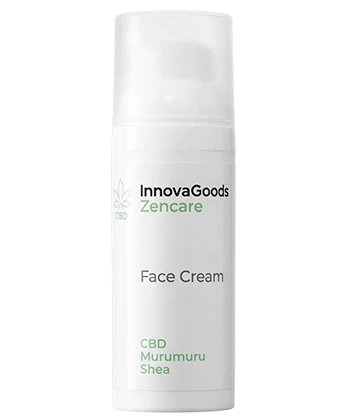 InnovaGoods Zencare — Crema viso CBD · 50 ml