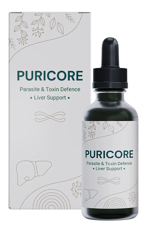 Puricore — Gocce · Flacone con contagocce